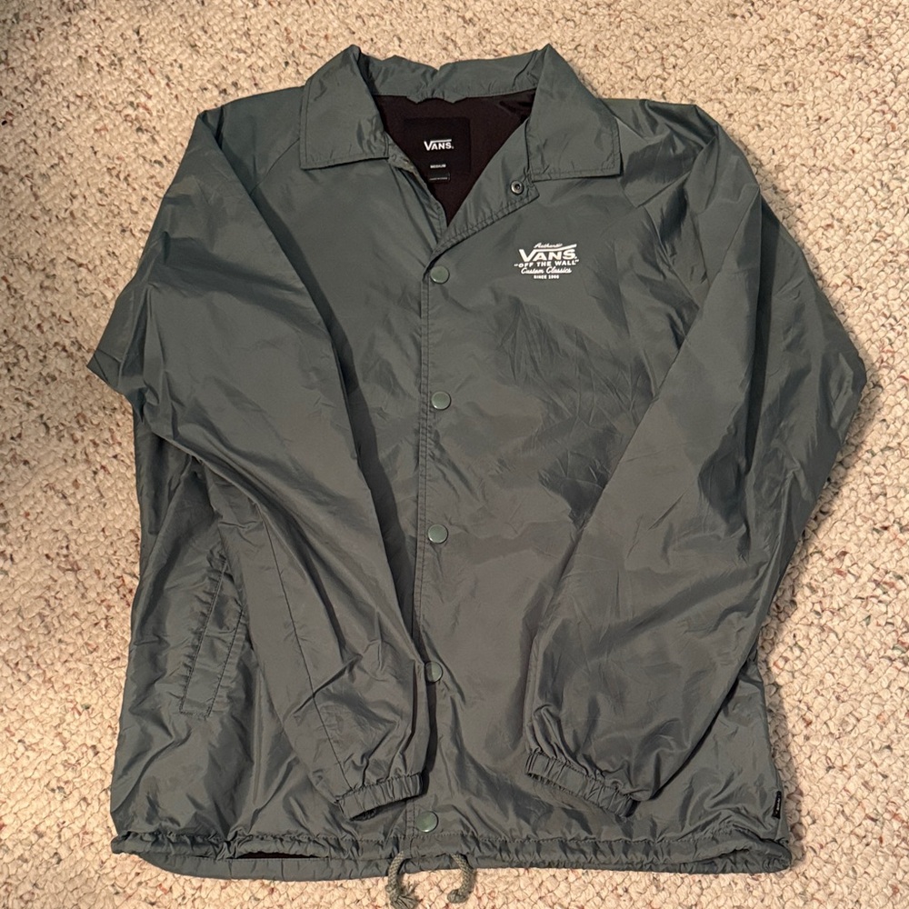 Vans Men's Charcoal Windbreaker